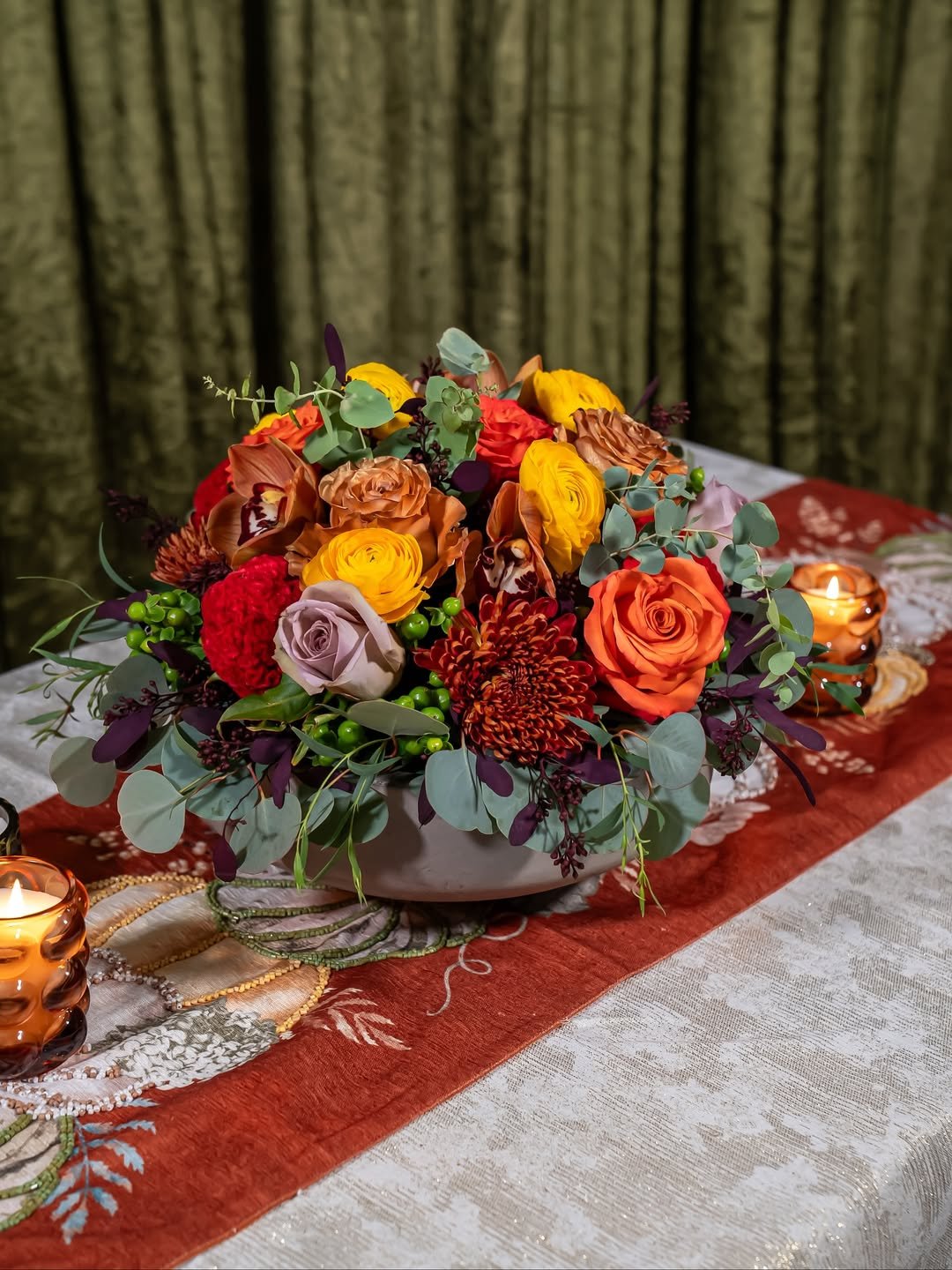 Jewel Tones in a Bowl