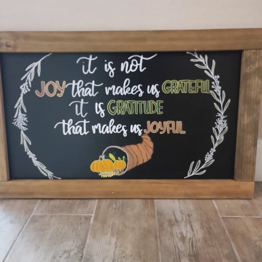 Joyful Gratitude Board