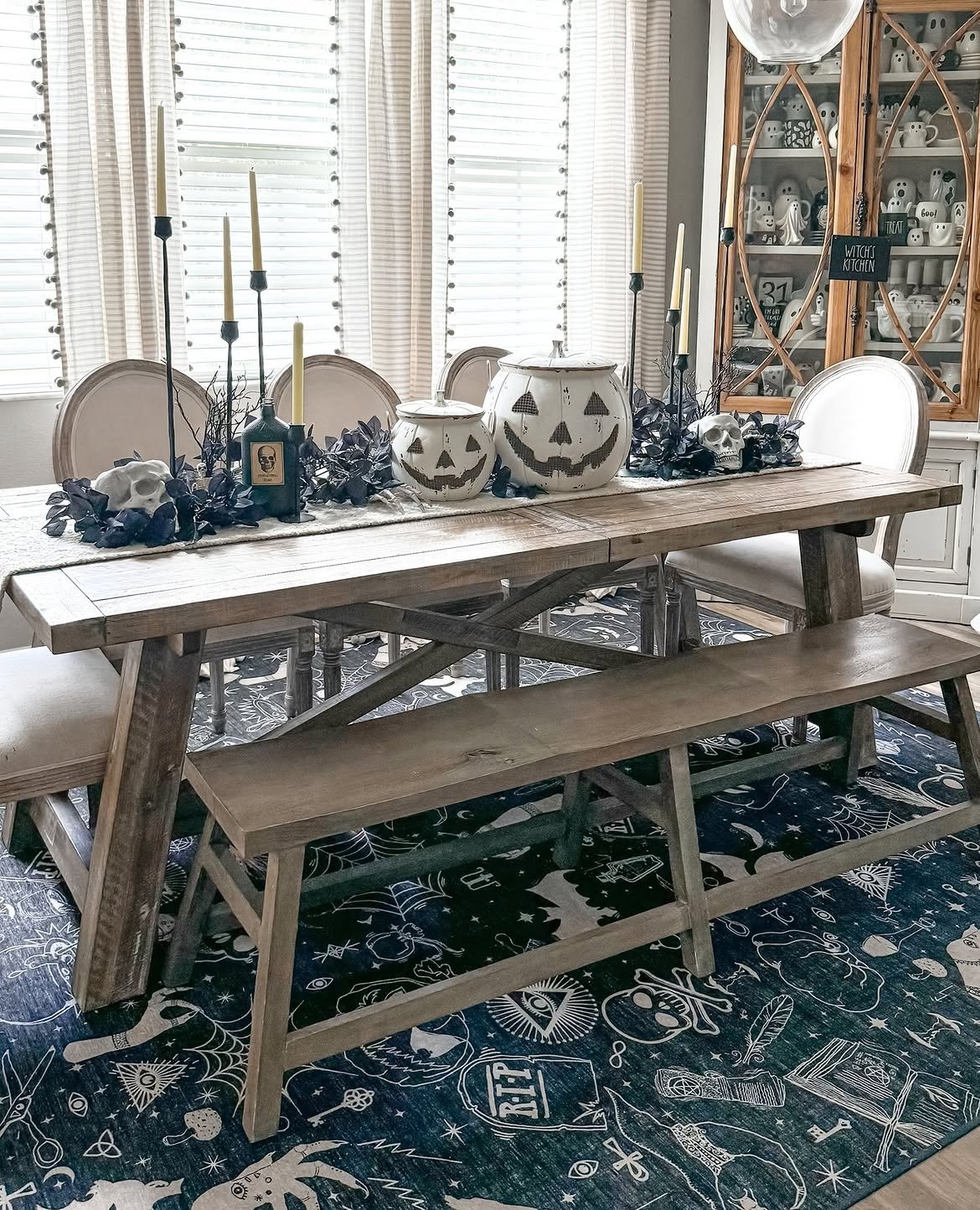 Kitchen Table Centerpiece with Everyday Pieces