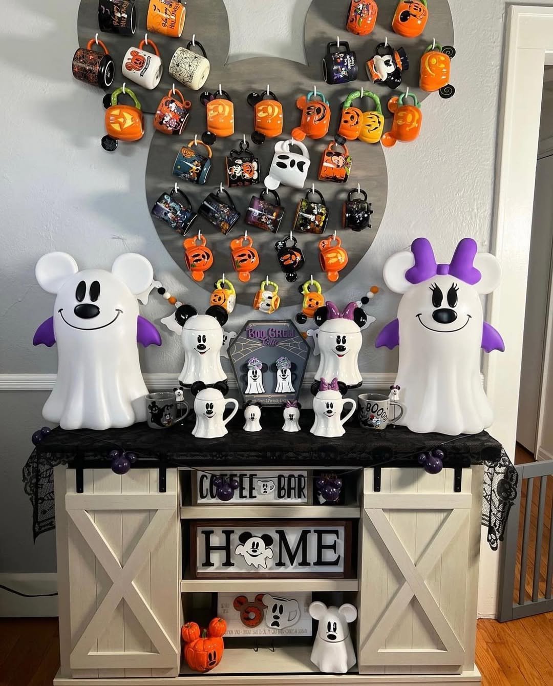 Large Mug Collection Display