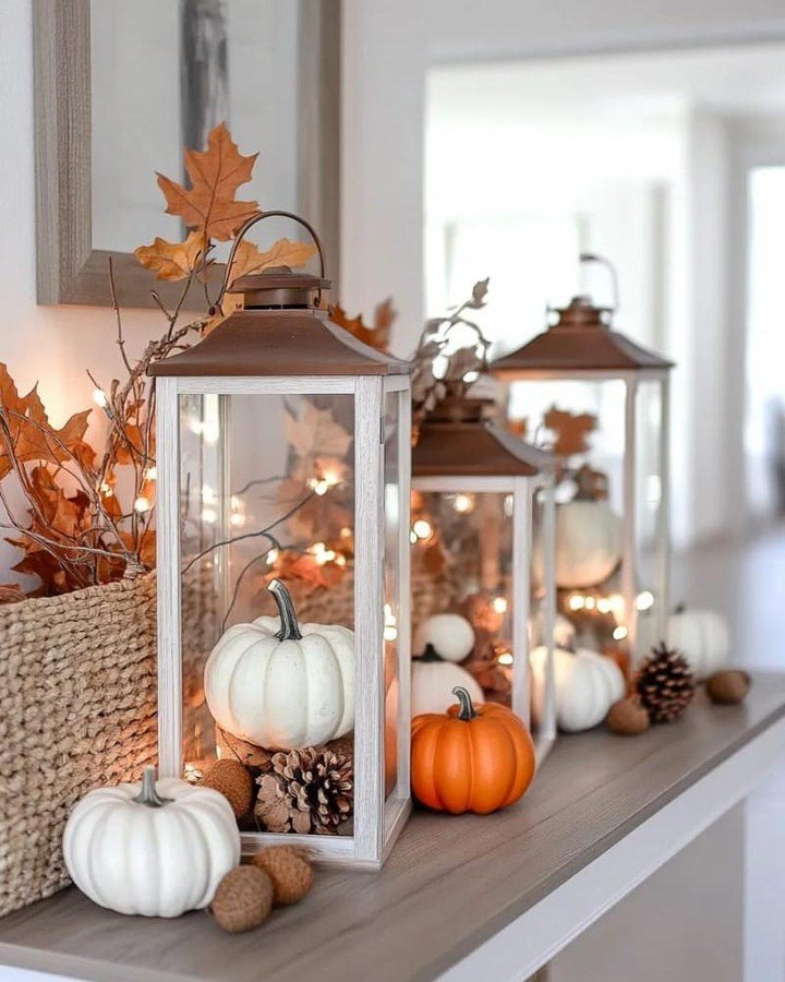 Late Fall Shelf Styling