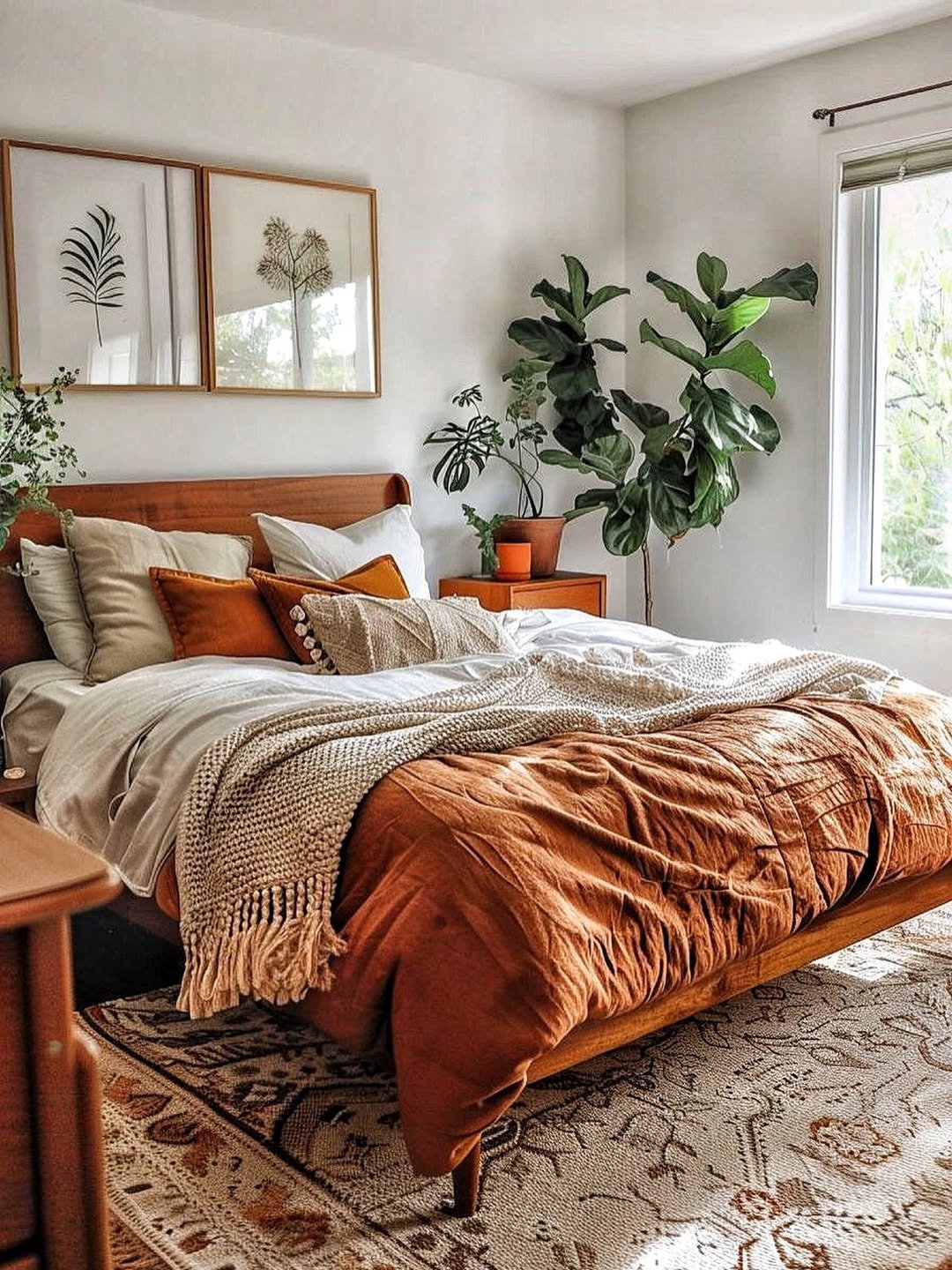 Layered Rust Linen