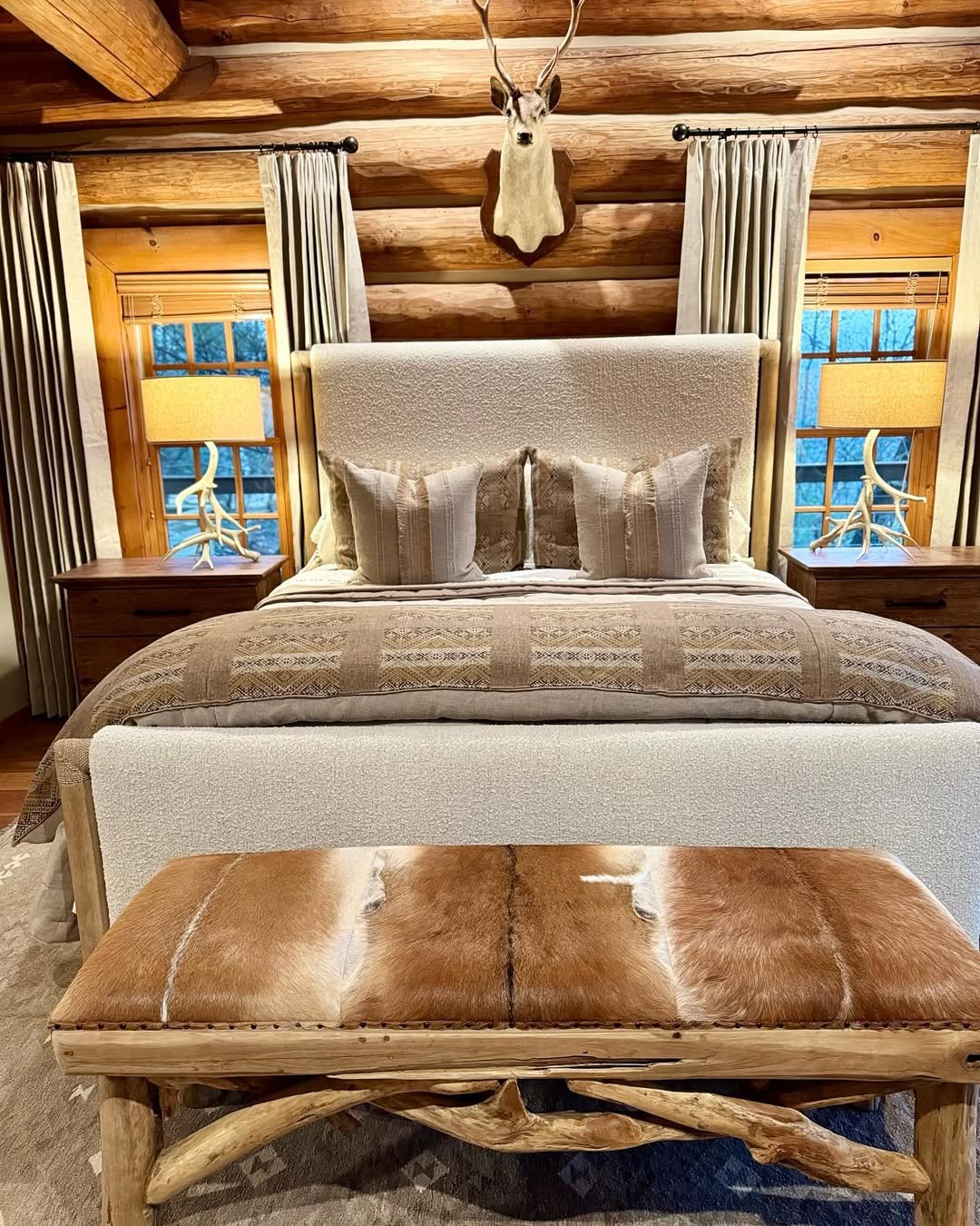 Layered Rustic Cabin