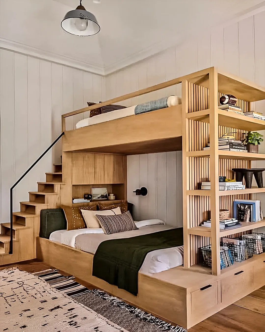 Library Loft in Light Oak