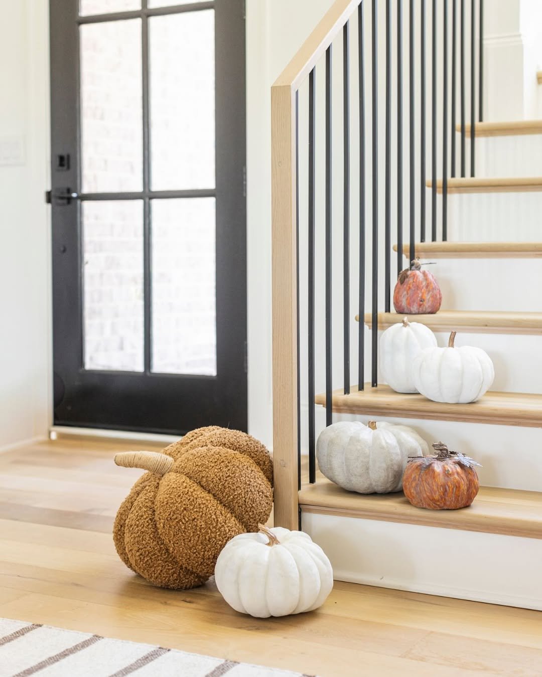 Linen Pumpkin Decor