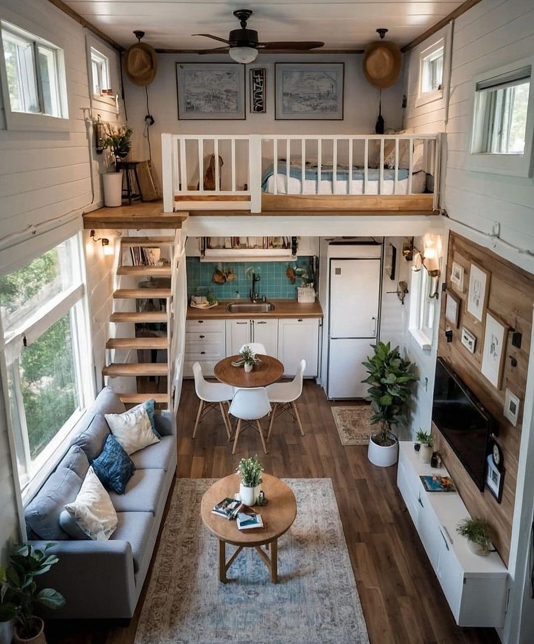 Loft Living in a Tiny House
