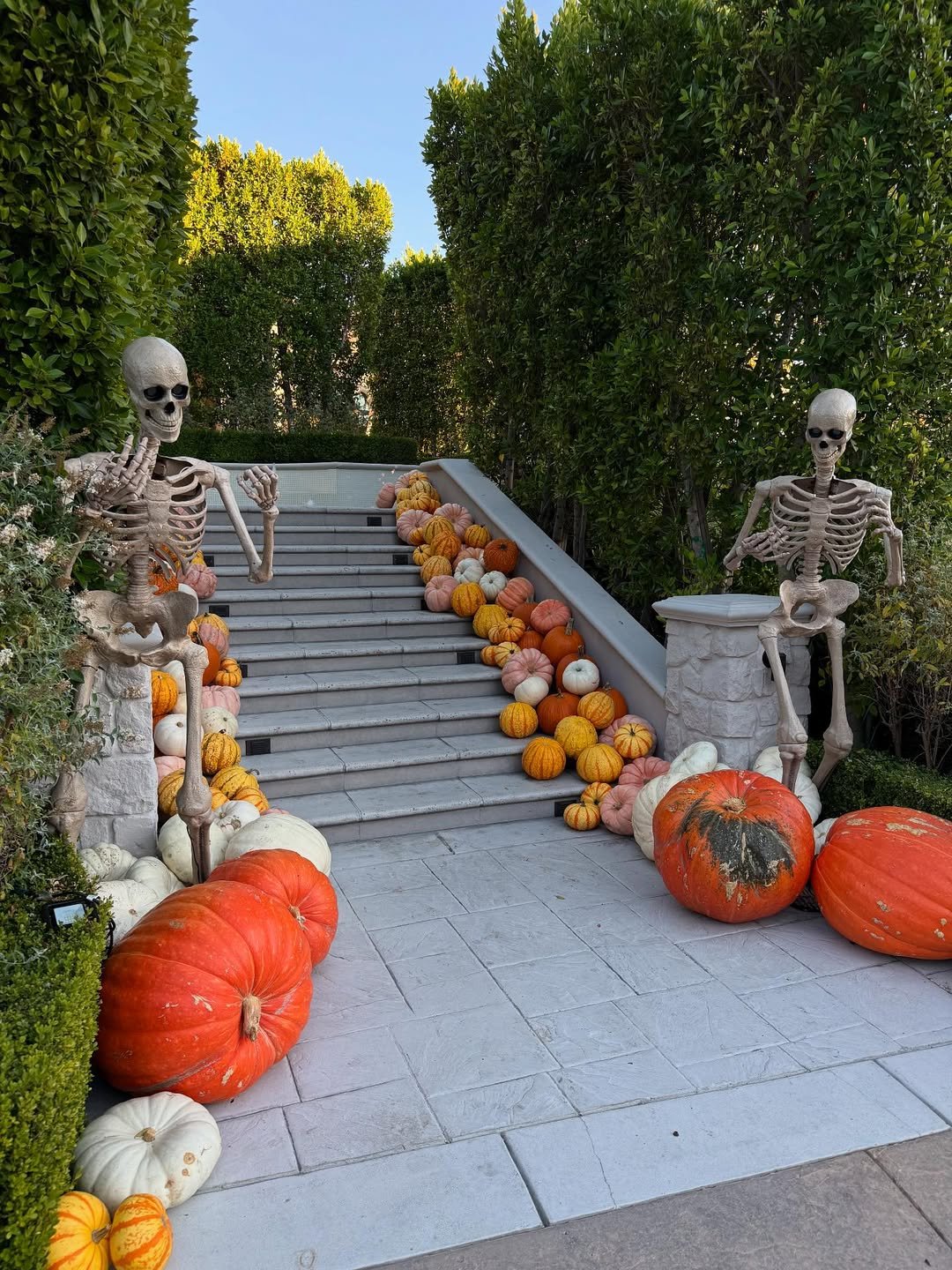 Long Front Walk Decor