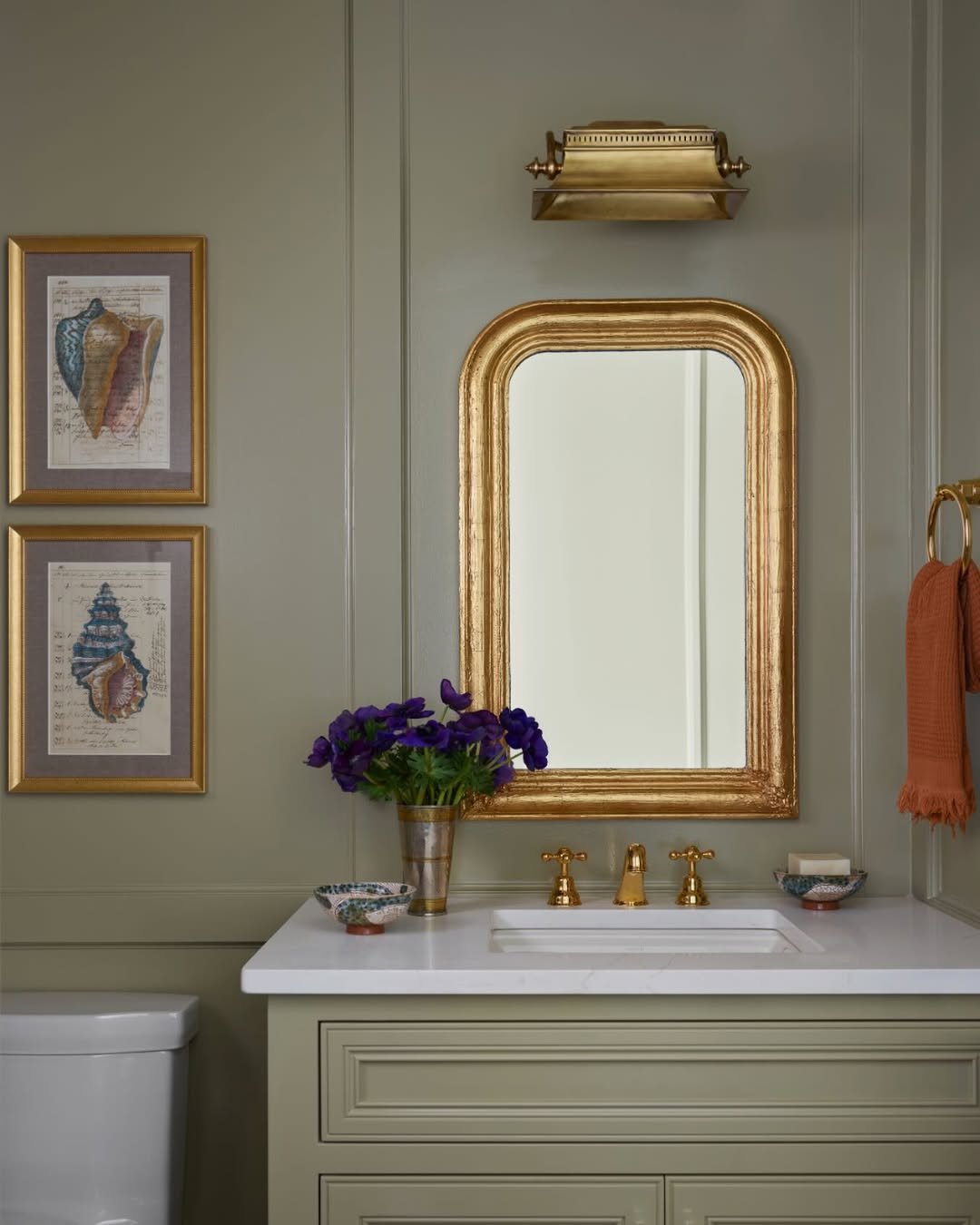 Louis Philippe Gilded Mirror