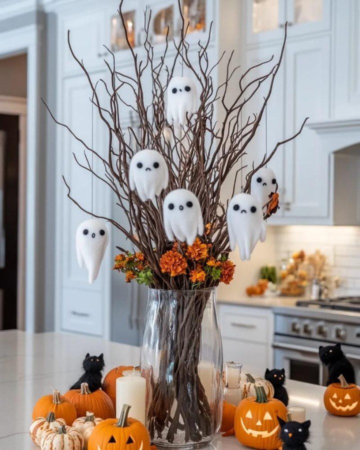 Low Cost Branch Centerpiece