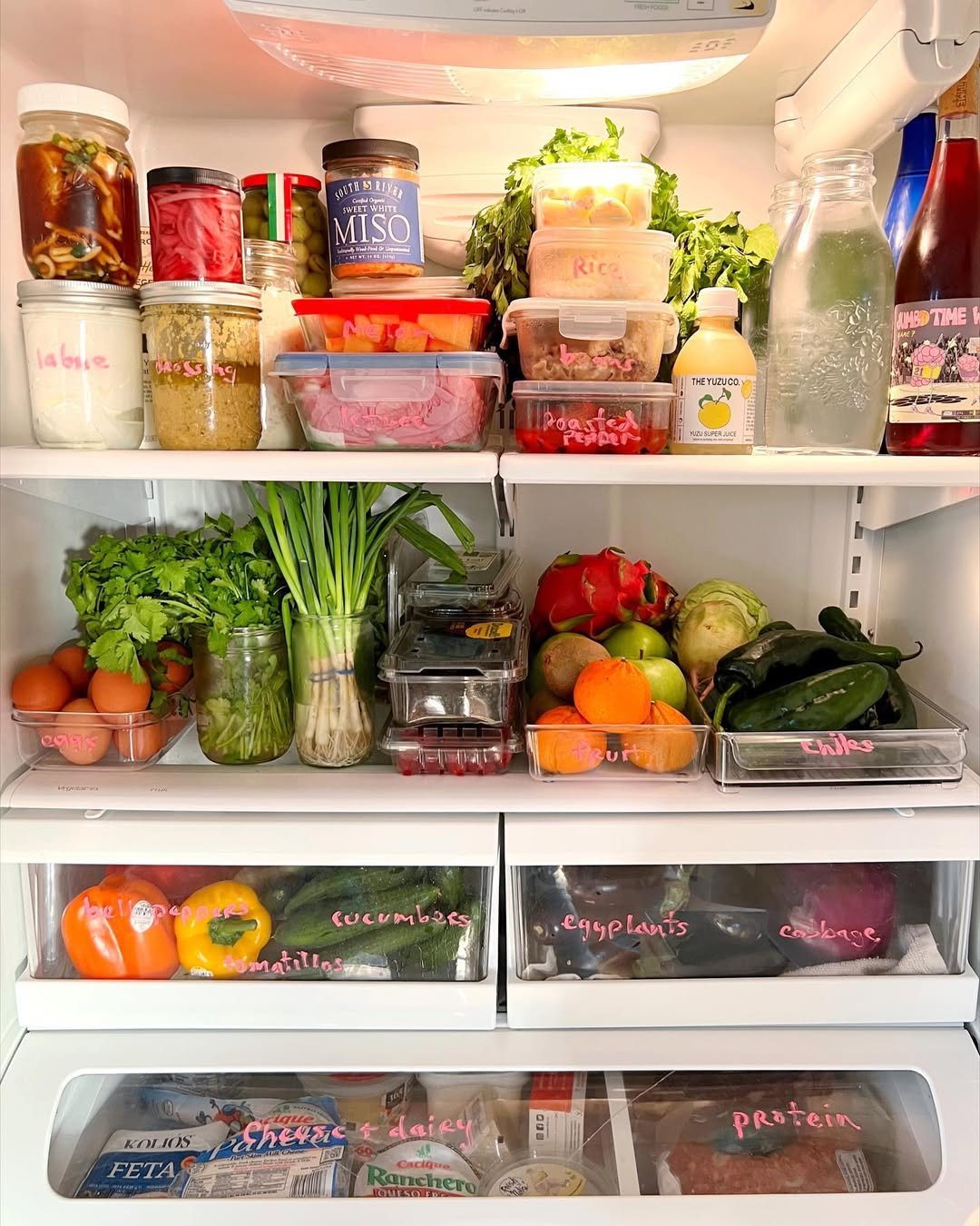 Marker-Labeled Fridge