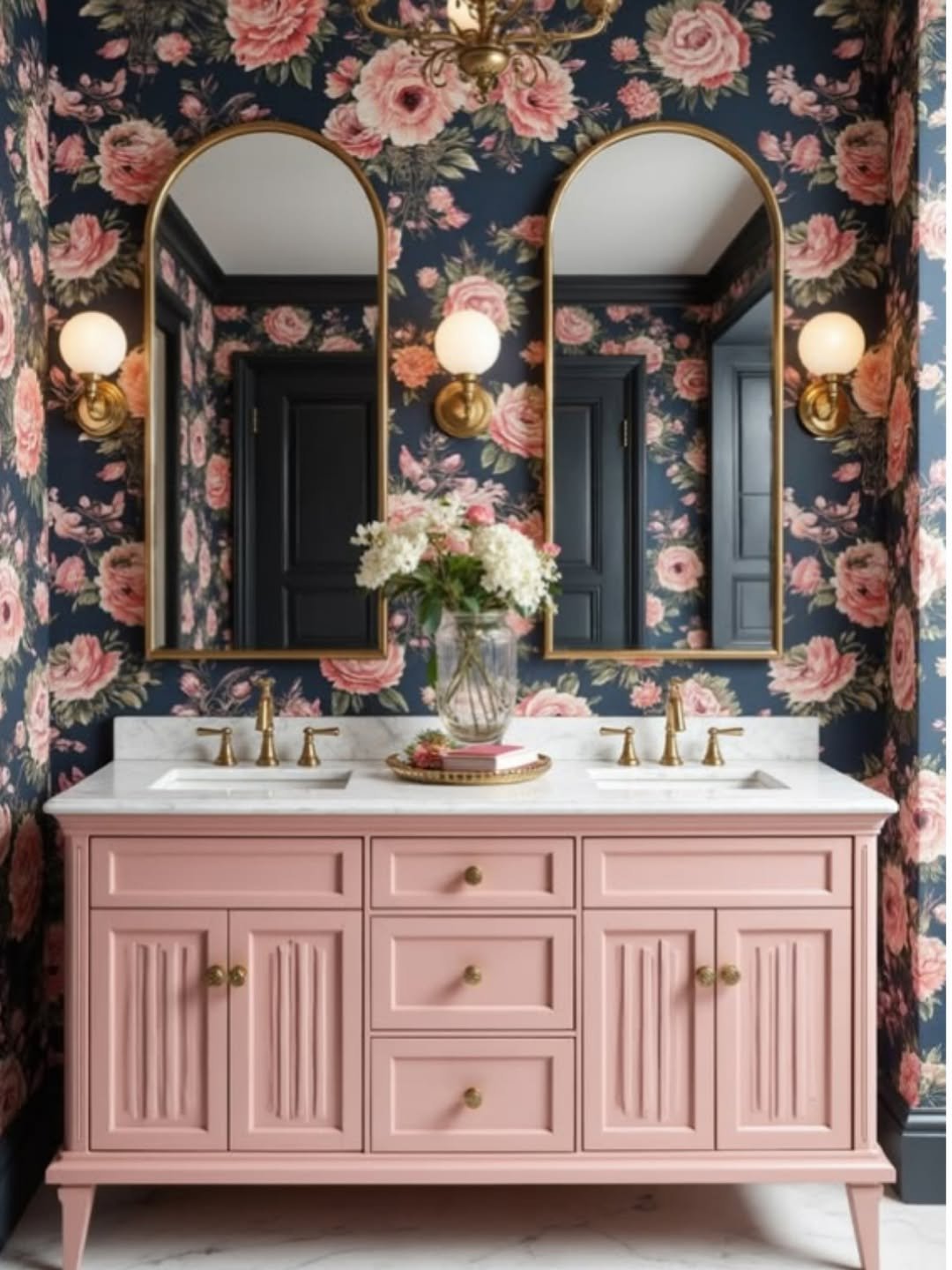 Maximalist Rose Floral Style