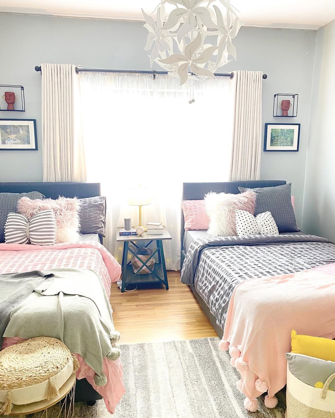 Mediterranean Blue Daybed Bedroom