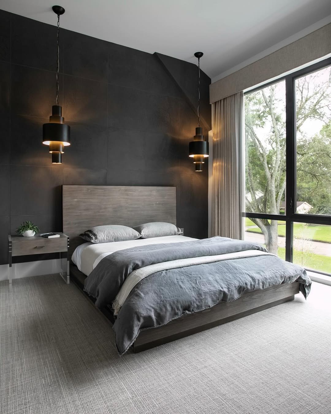 Modern Linen in Moody Tones