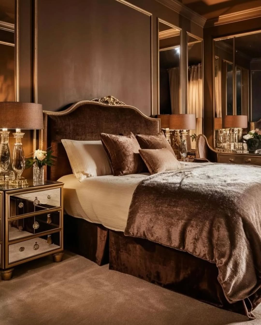 Moody Glamour in Bronze