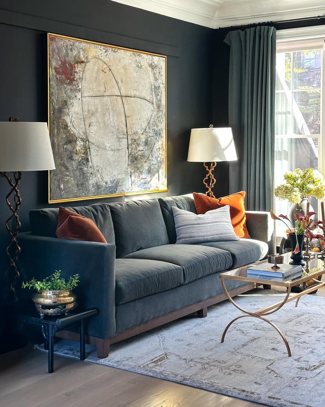 Moody Velvet Nook