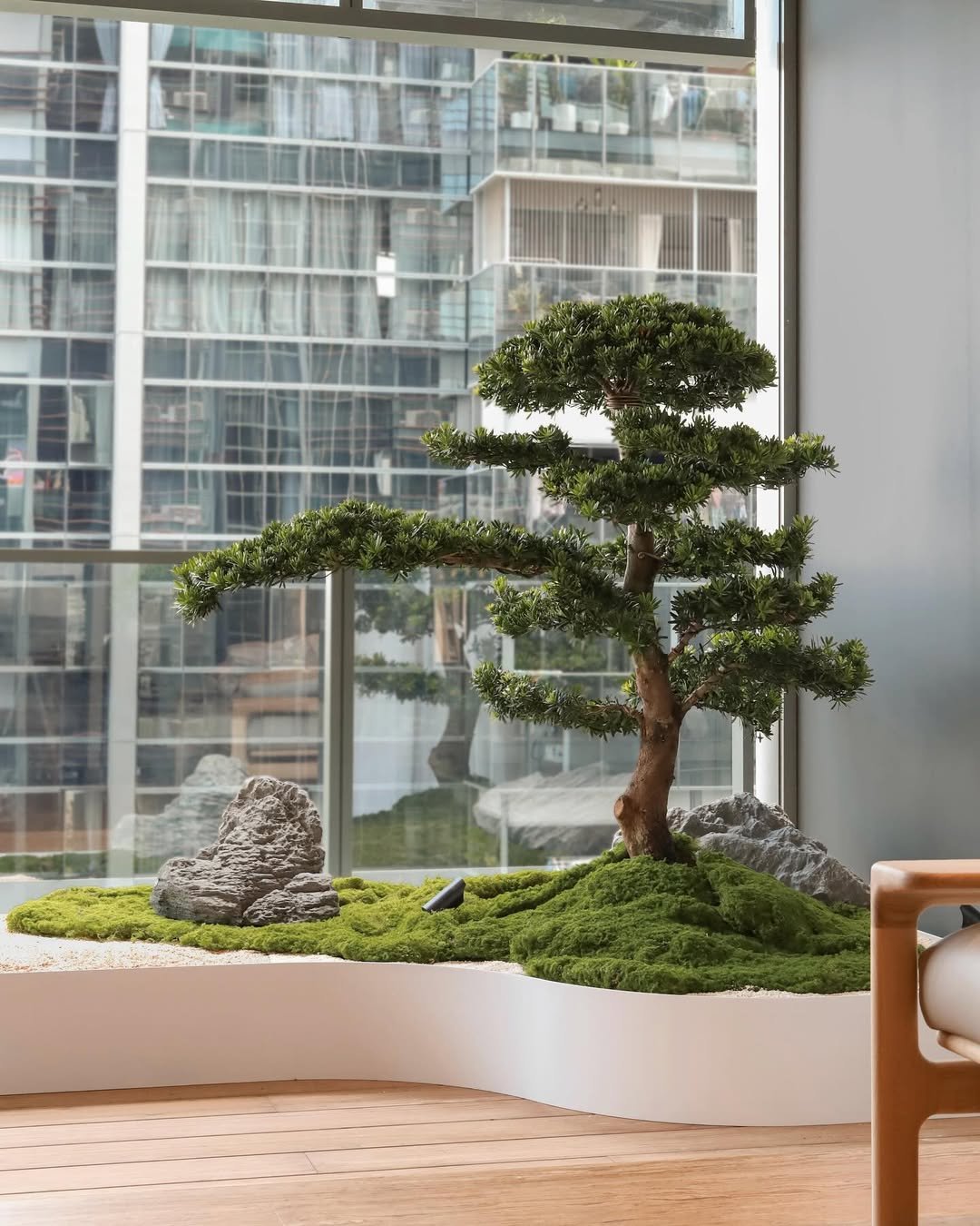 Moss landscape in a minimal style 16