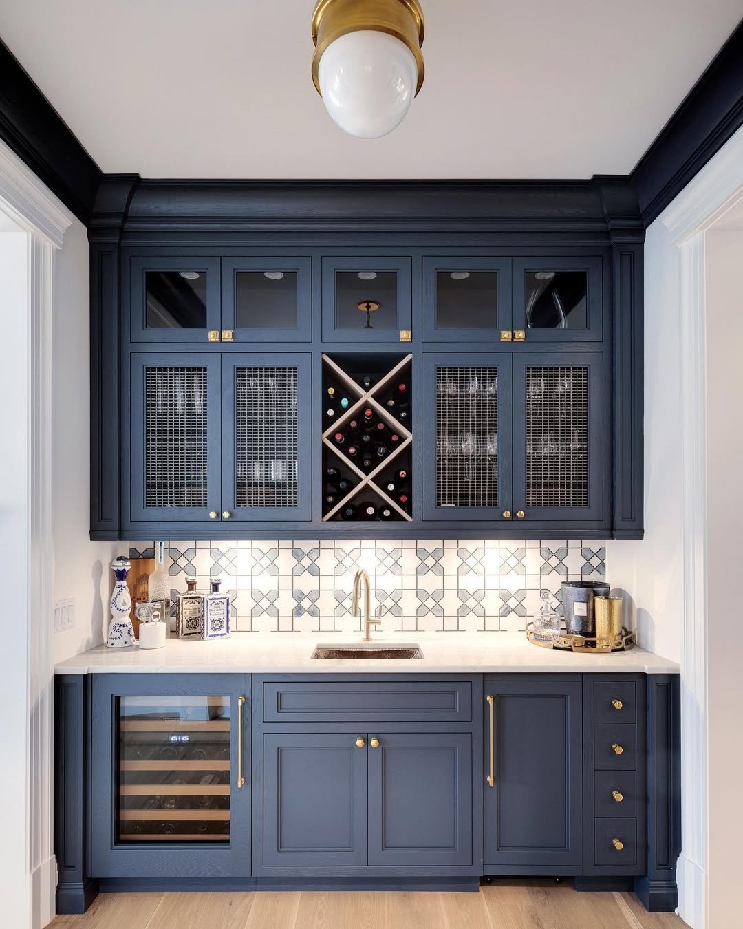 Navy Butler Bar