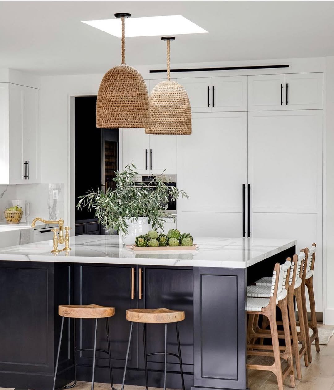 Navy Island with Brass Details