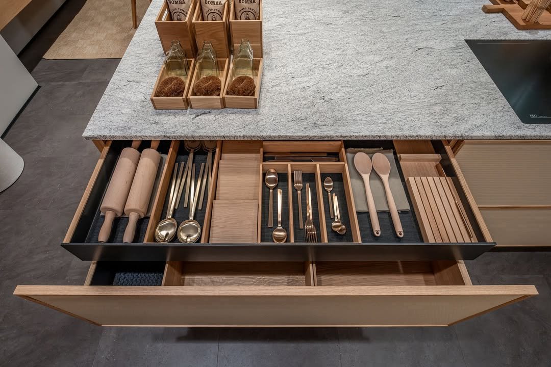 Organized Japandi Storage