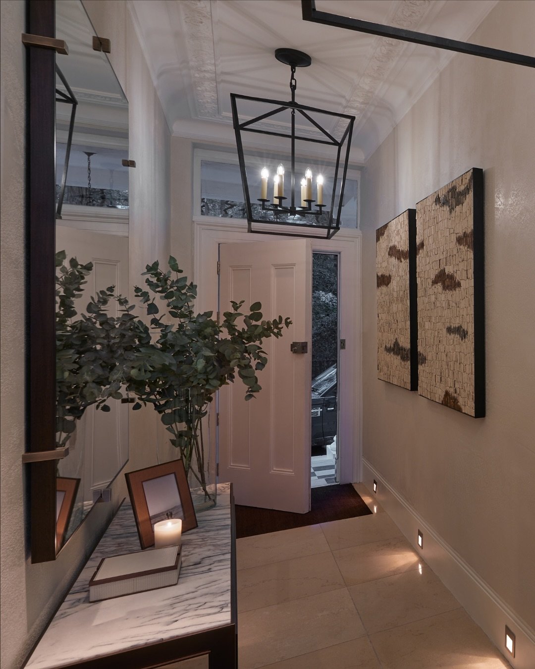 Polished Entry Lighting 23