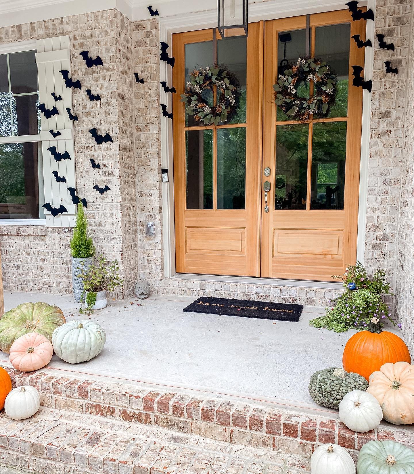 Porch Bat Decor