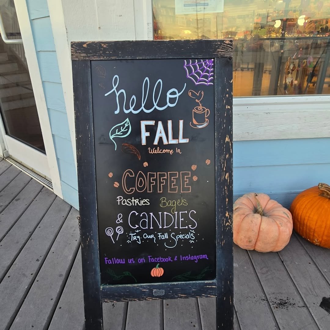 Pumpkin Coffee Porch Sign