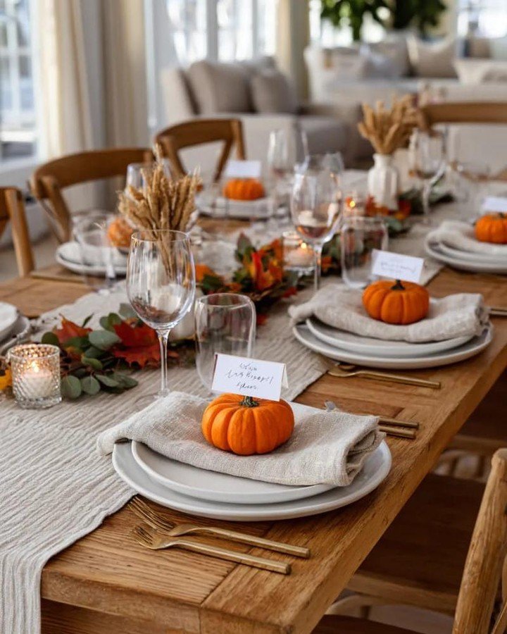 Pumpkin Place-Card Holder