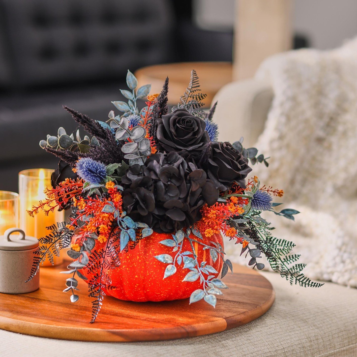 Pumpkin Shaped Vase