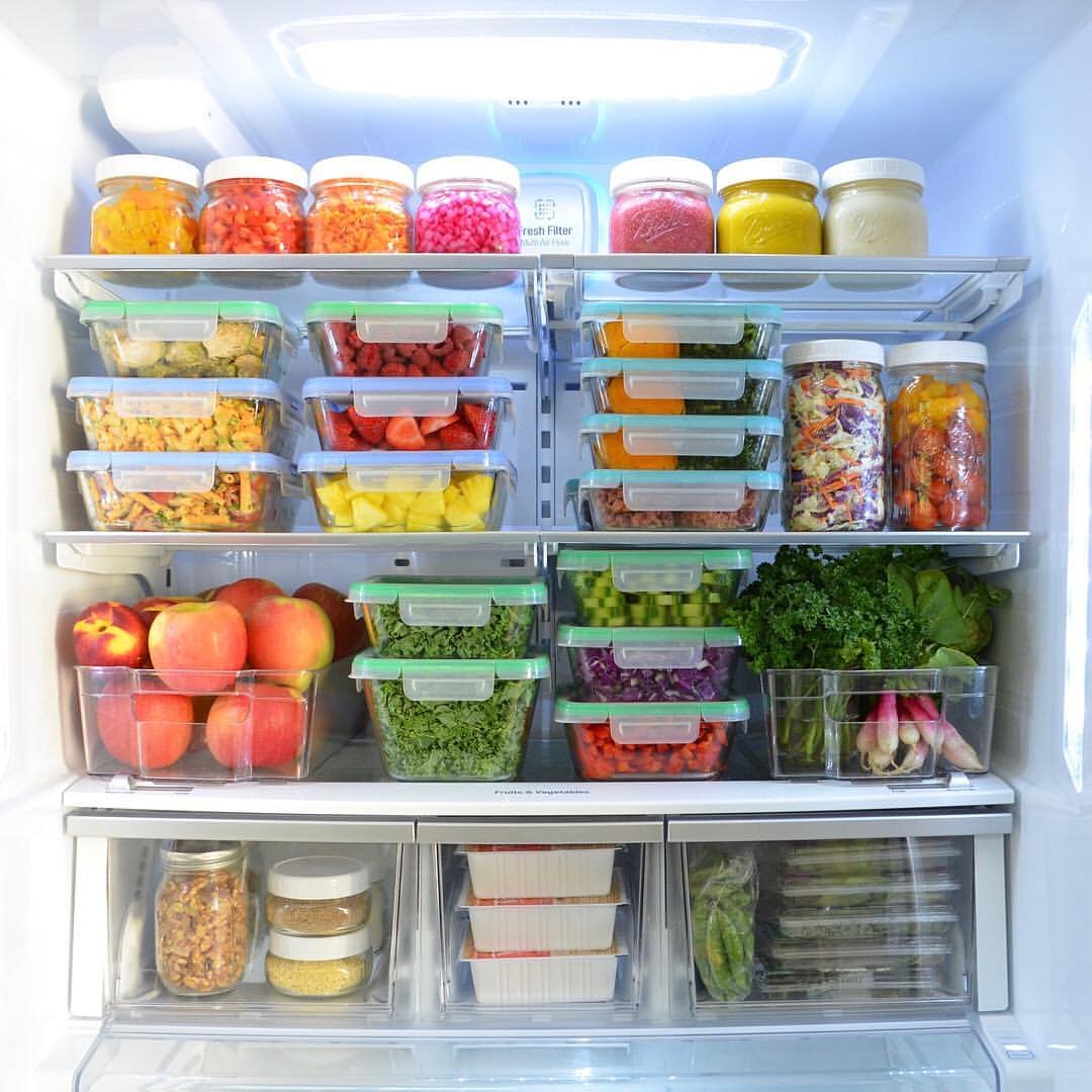 Rainbow Food Preparation Grid