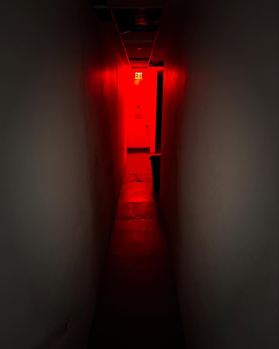 Red Corridor Exit Illusion 21