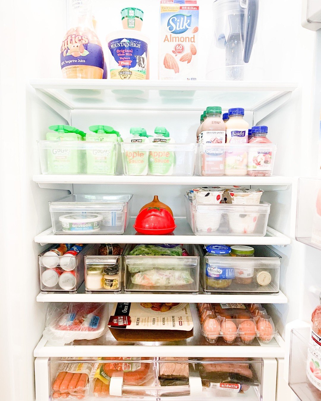 Refrigerator Snack Station