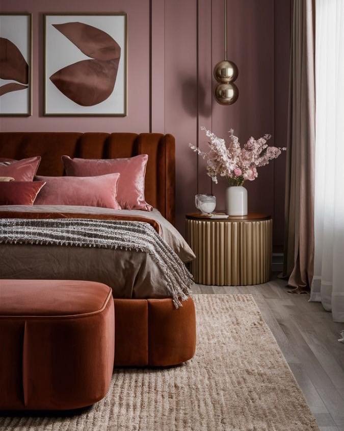 Rust Rose Velvet 18