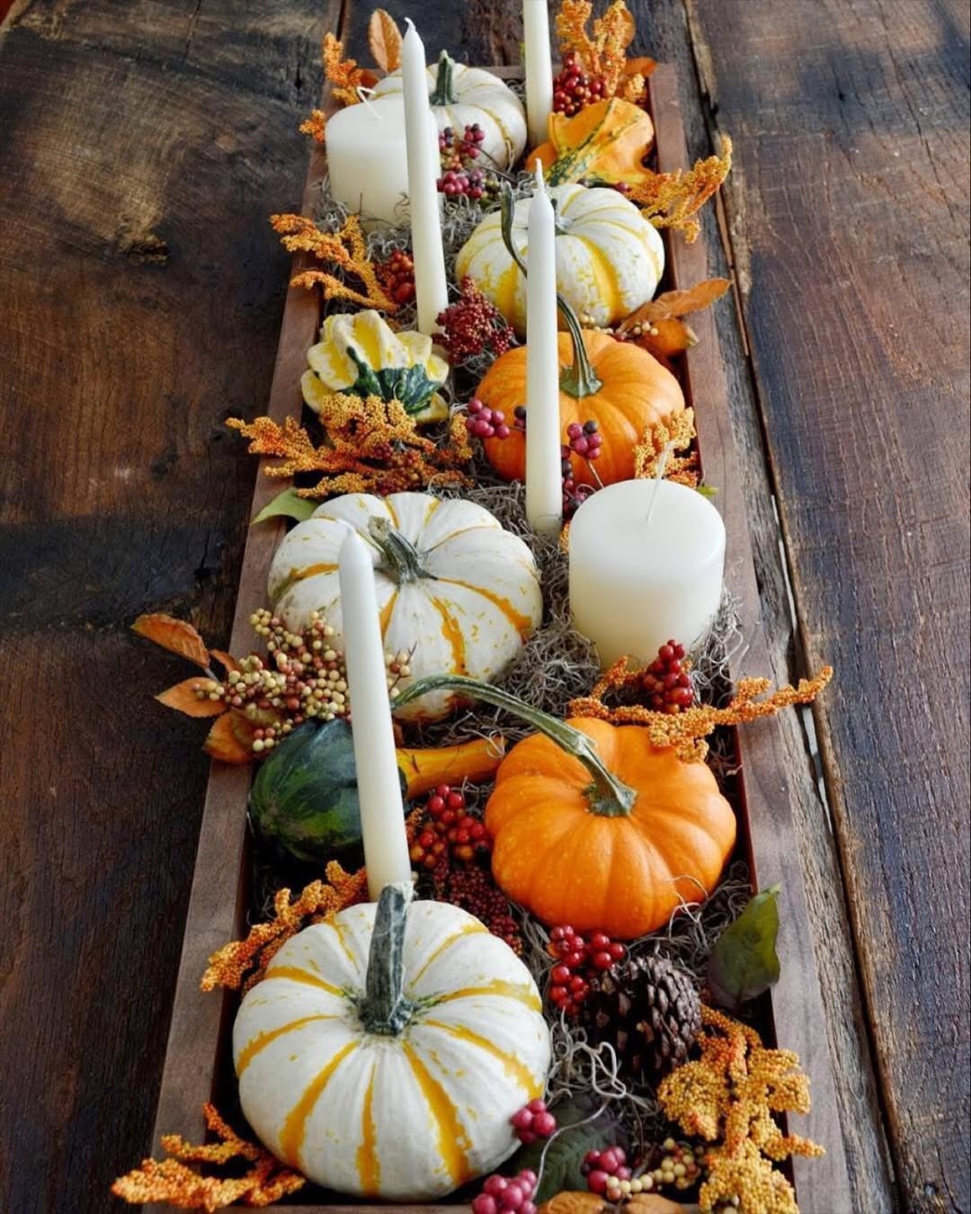 Rustic Dough Bowl Display