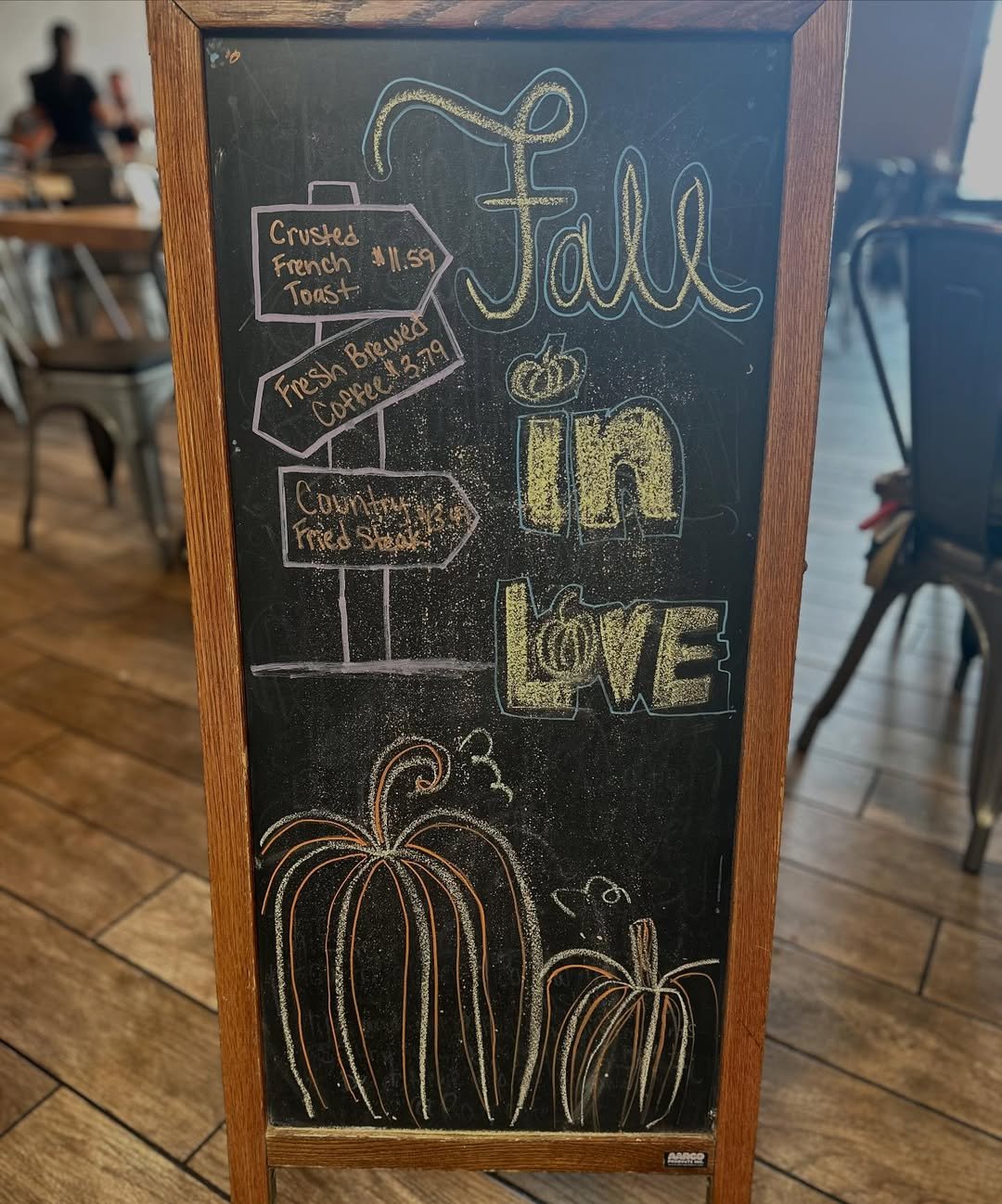 Rustic Fall Diner Board