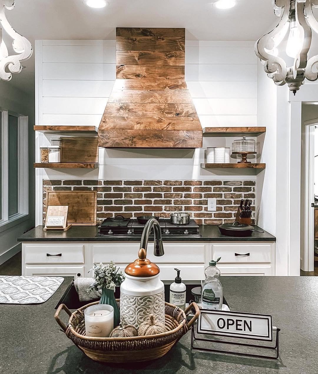 Rustic Hood Alcove