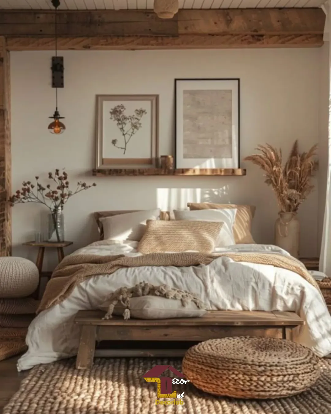 Rustic Room in Sunlight