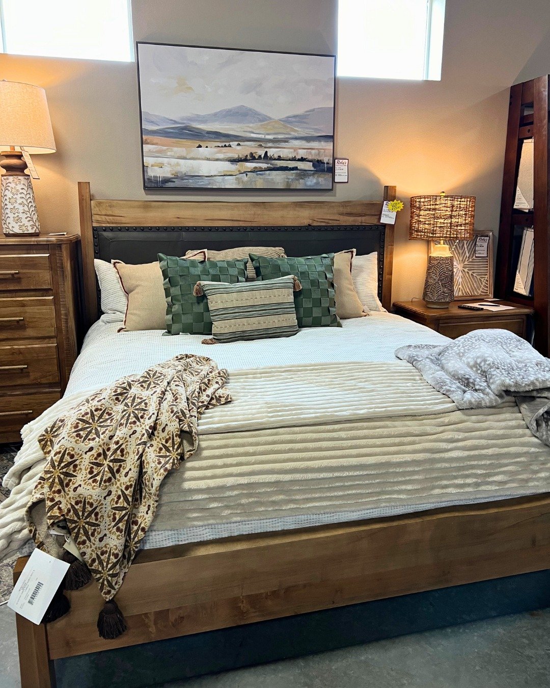 Rustic Showroom Statement