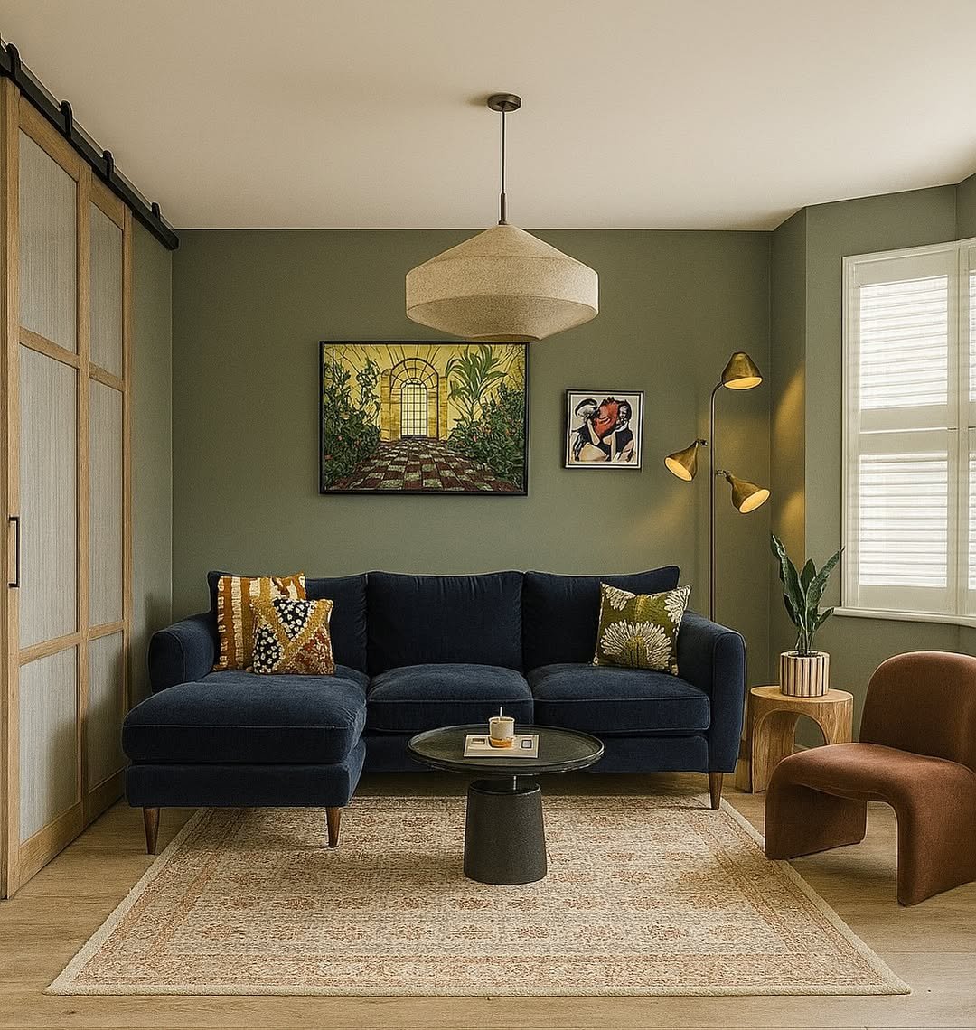 Sage Navy Nook