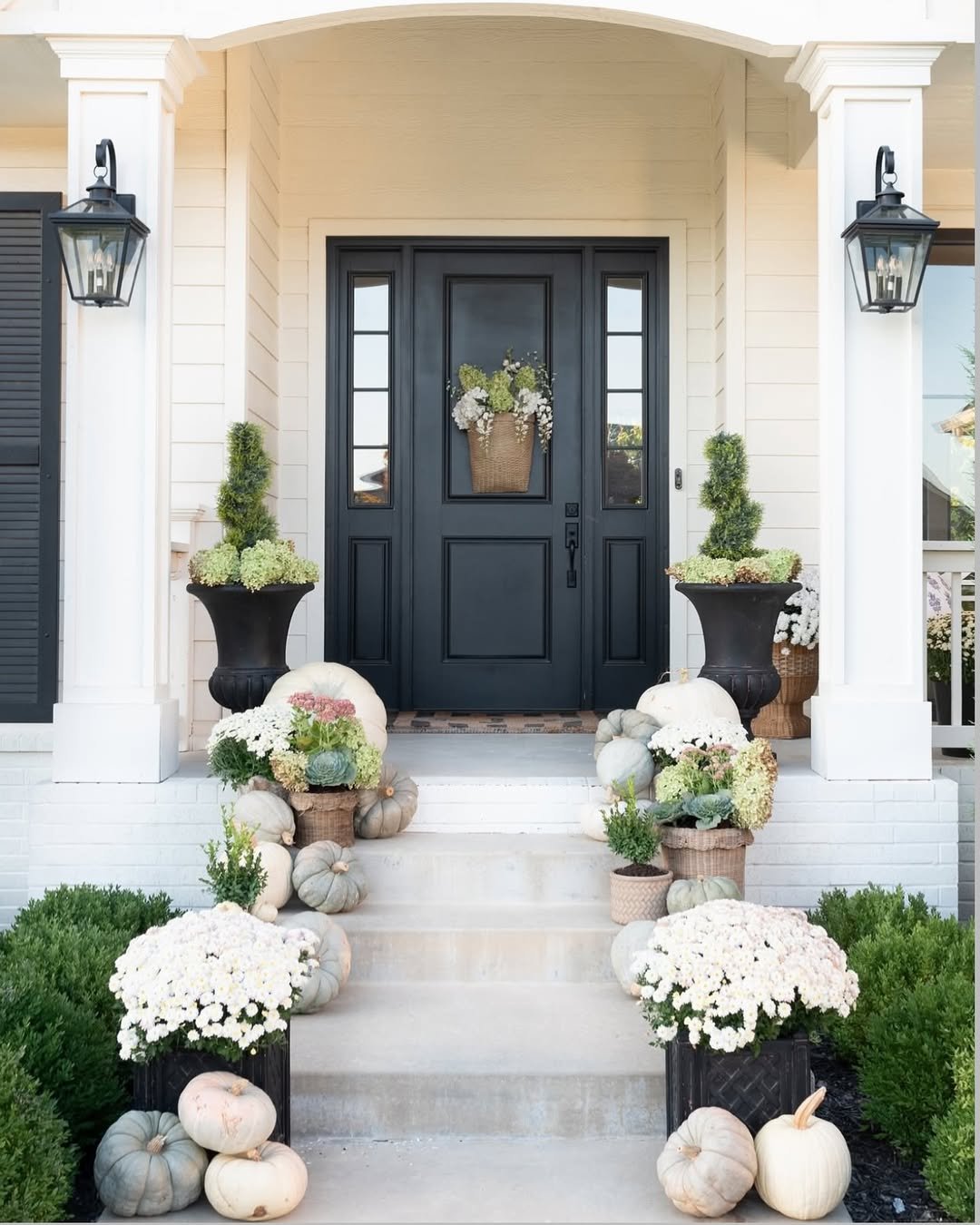 Sage Pumpkin Porch