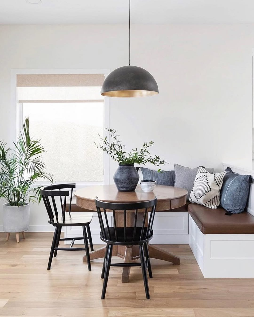 Scandinavian Window Seat Nook