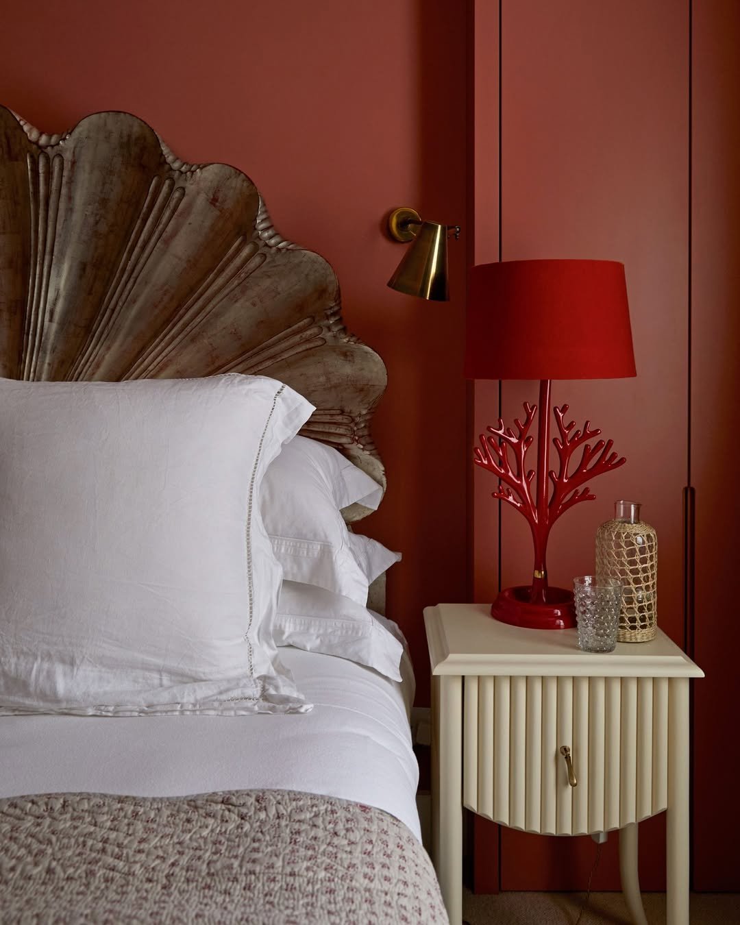 Sienna Antique Shell Headboard