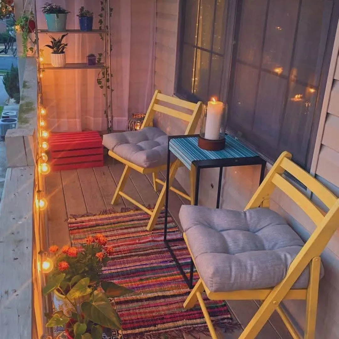 Small Fall Balcony