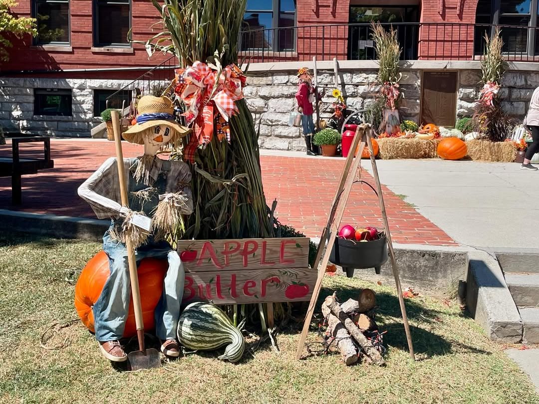 Small-Town Autumn Fall Festival Display