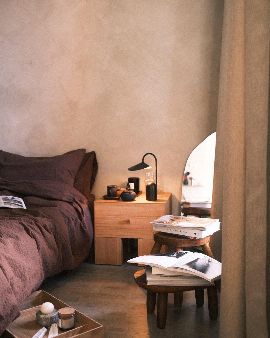 Soft Minimal Bedroom for Autumn