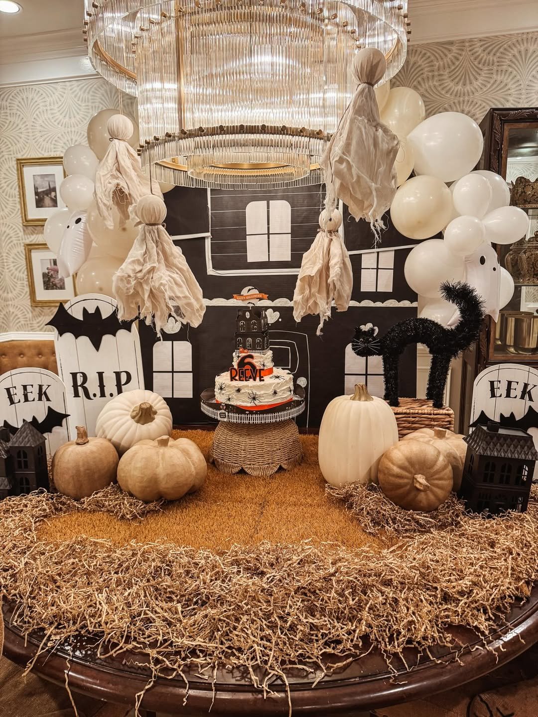 Soft Palette Halloween Birthday Decor