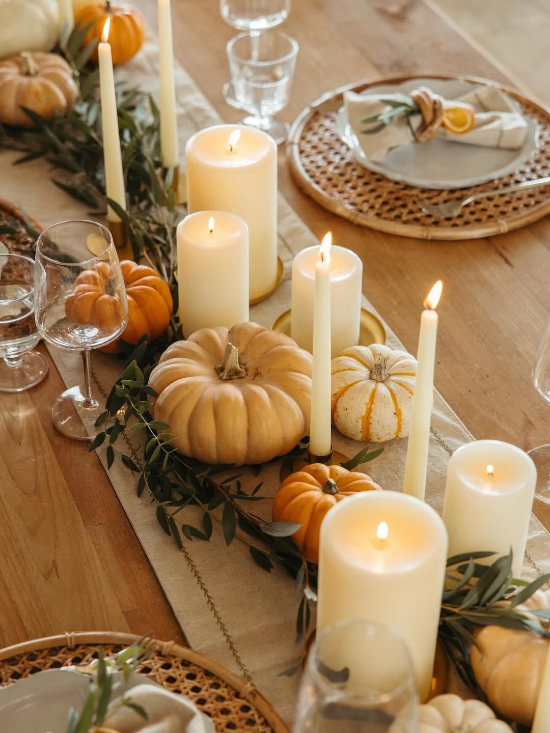 Soft Sage at the Thanksgiving Table
