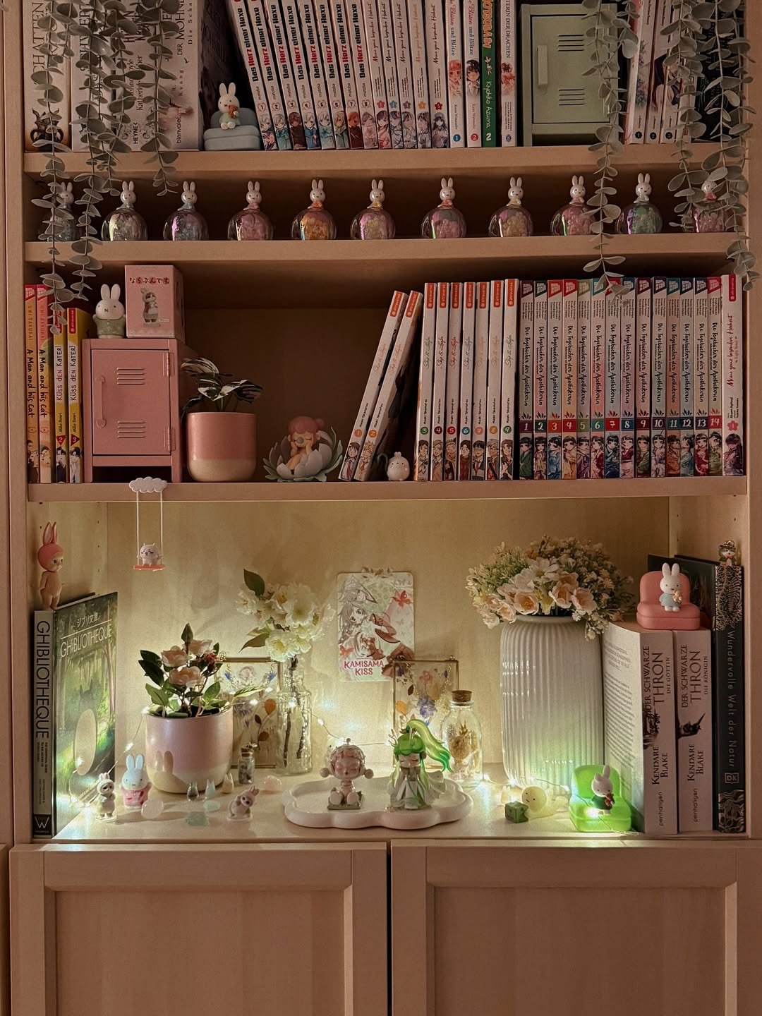 Soft Styling for Kawaii Shelves