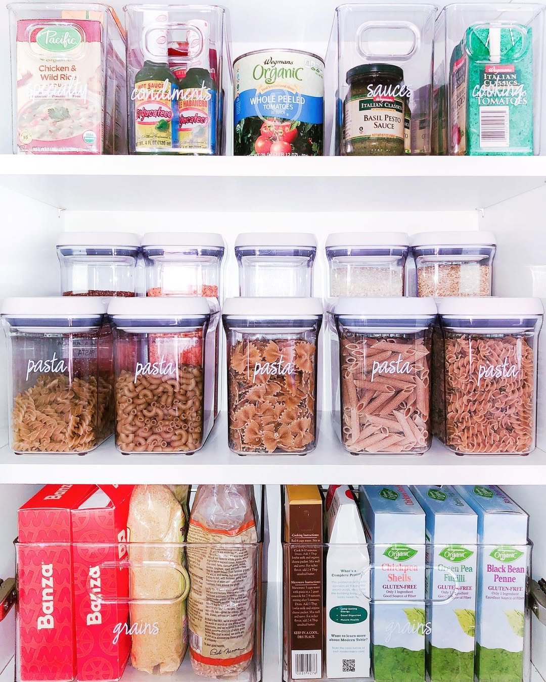 Stackable Clear Bins