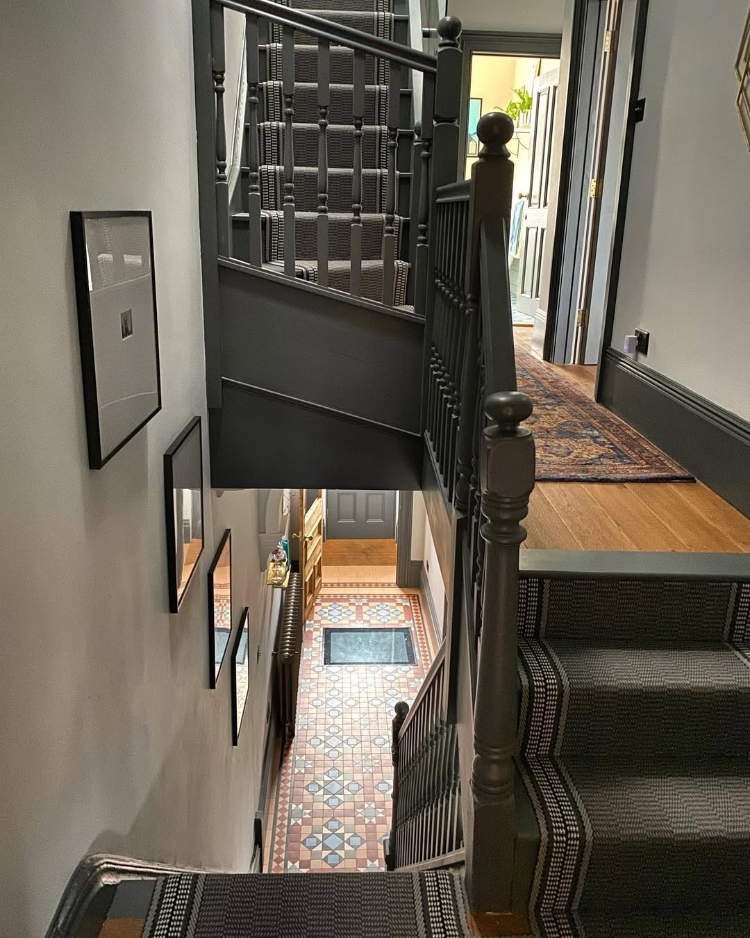 Staircase View with 28 Layers