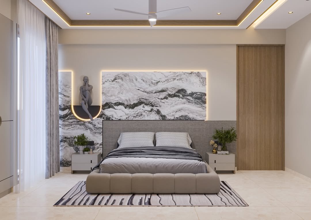 Statement Marble Wall